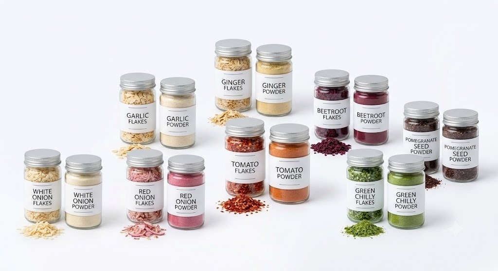Dehydrated Vegetables